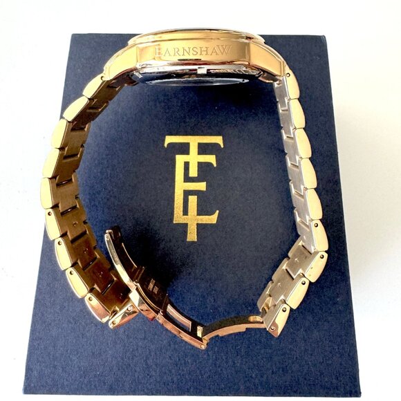 Thomas Earnshaw GOLD Longtitude Automatic Skeleton 44mm Watch ES-8006-22 - Picture 7 of 11